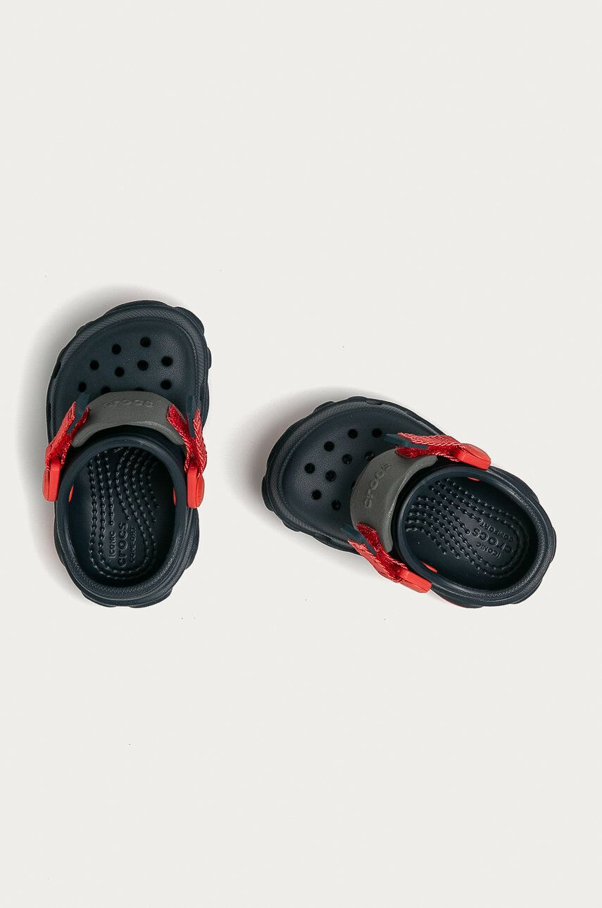 Crocs Dětské pantofle tmavomodrá barva - Pepit.cz