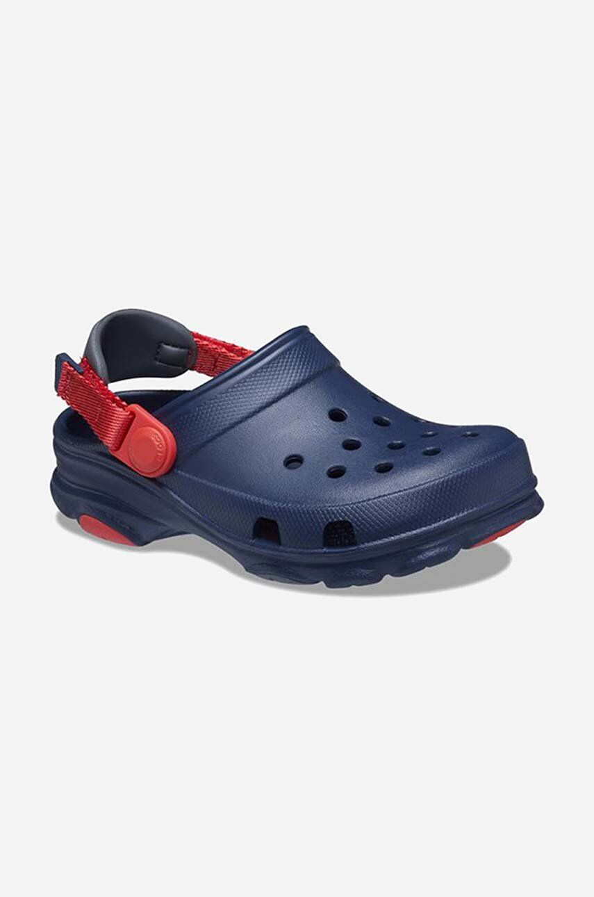 Crocs Dětské pantofle Classic All Terain tmavomodrá barva - Pepit.cz