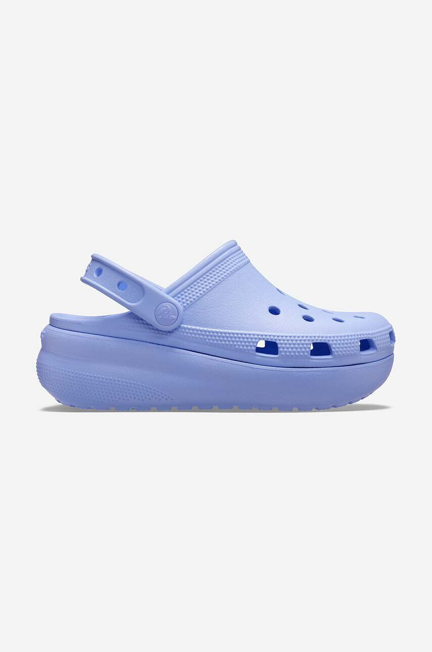 Crocs Dětské pantofle Classic Cutie Clog fialová barva - Pepit.cz