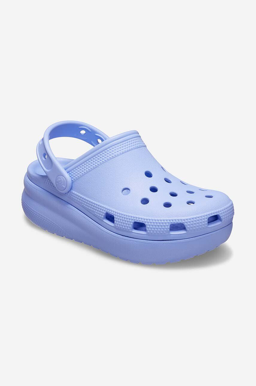 Crocs Dětské pantofle Classic Cutie Clog fialová barva - Pepit.cz