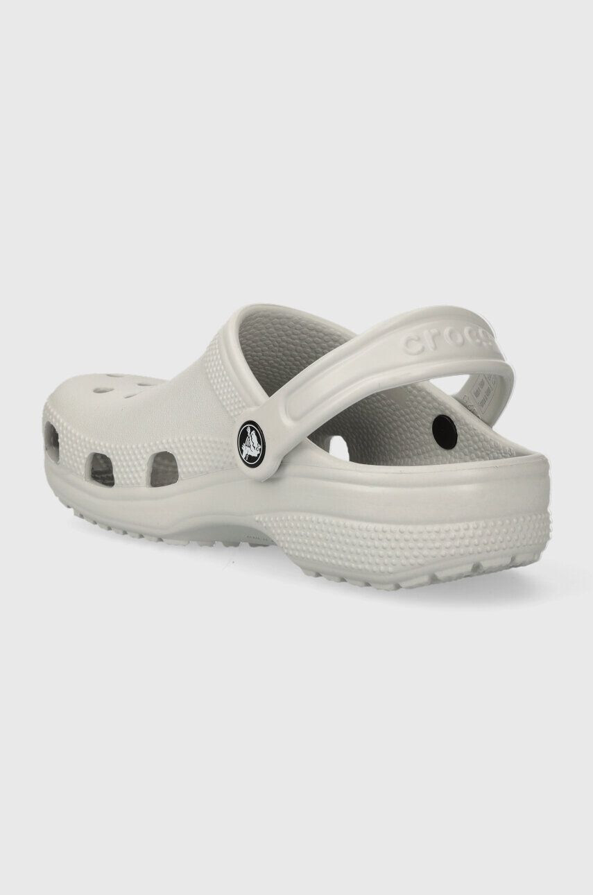 Crocs Dětské pantofle CLASSIC KIDS CLOG šedá barva - Pepit.cz