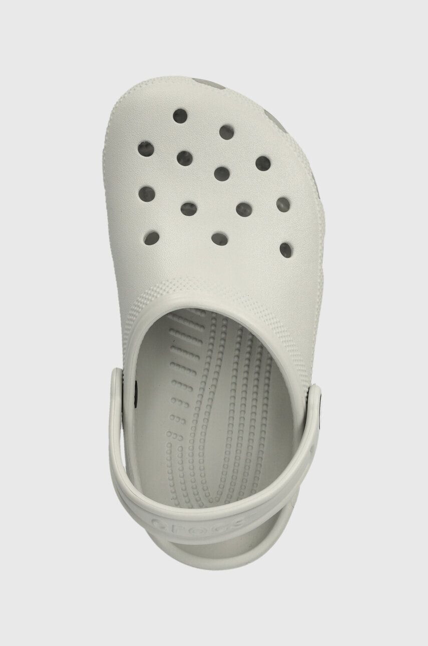 Crocs Dětské pantofle CLASSIC KIDS CLOG šedá barva - Pepit.cz