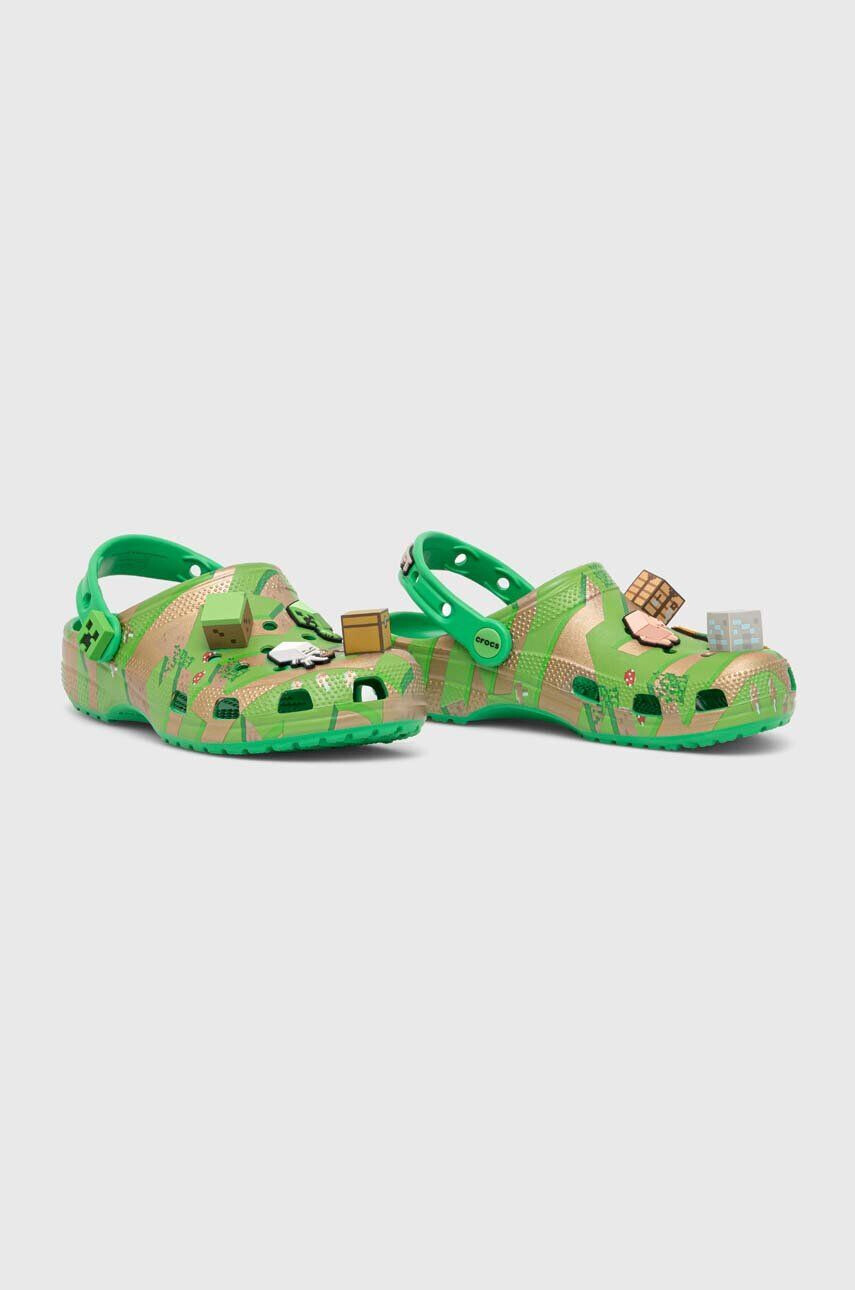 Crocs Dětské pantofle MINECRAFT ELEVATED CLOG - Pepit.cz