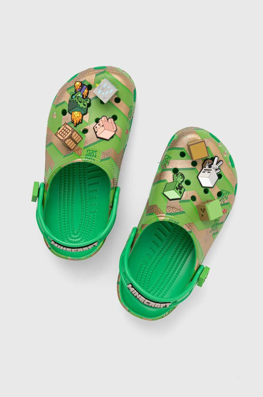 Crocs Dětské pantofle MINECRAFT ELEVATED CLOG - Pepit.cz