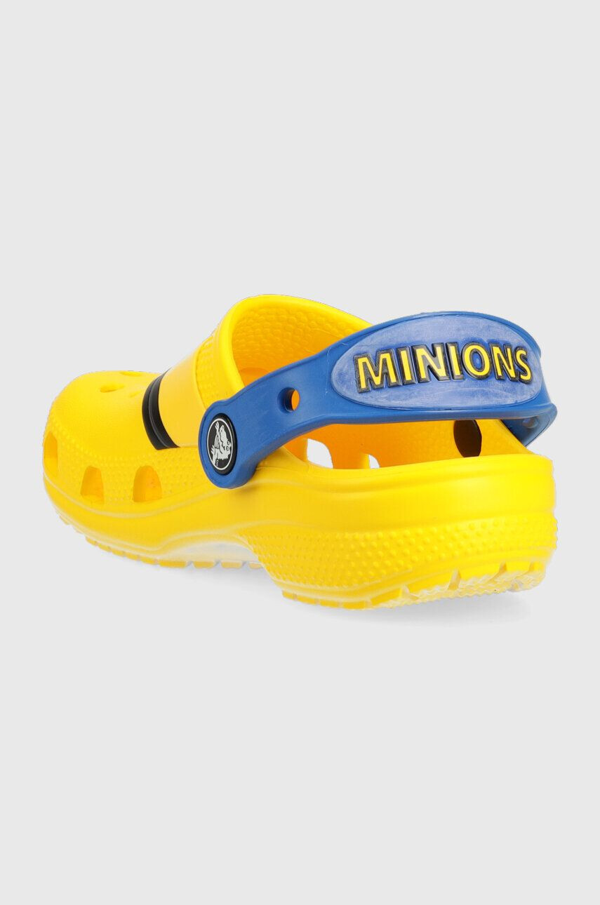 Crocs Dětské pantofle x Minions žlutá barva - Pepit.cz