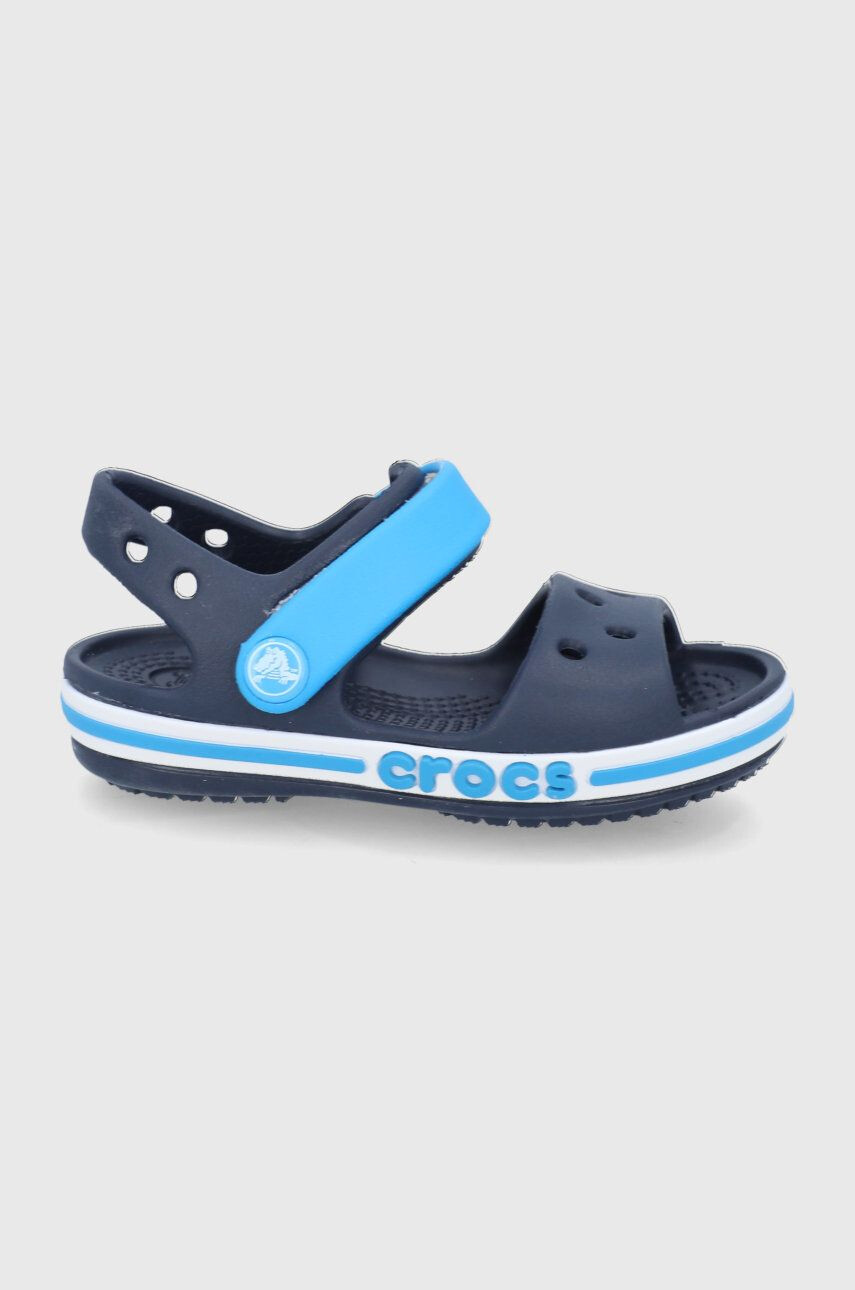 Crocs Dětské sandály tmavomodrá barva - Pepit.cz