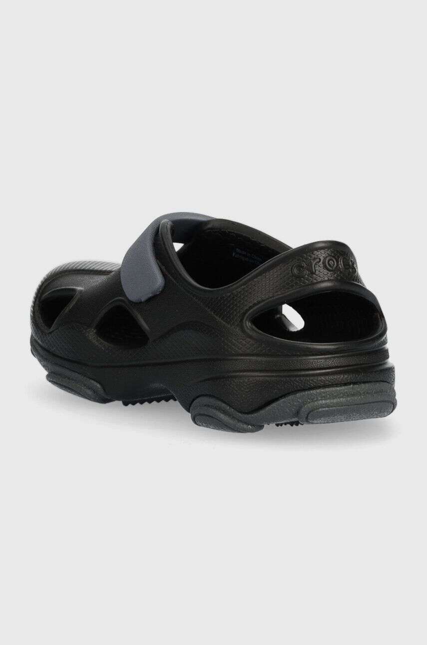 Crocs Dětské sandály ALL TERRAIN FISHERMAN SANDAL černá barva - Pepit.cz