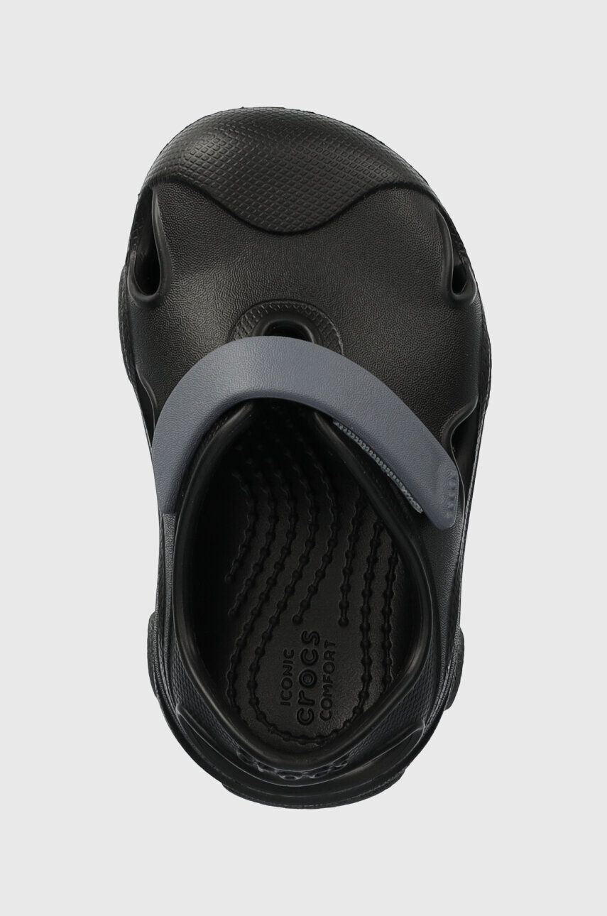 Crocs Dětské sandály ALL TERRAIN FISHERMAN SANDAL černá barva - Pepit.cz