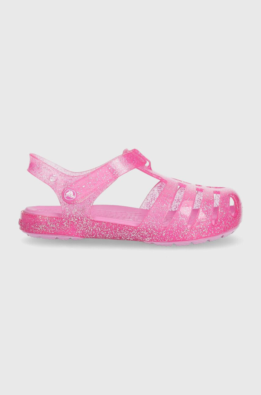 Crocs Dětské sandály ISABELLA SANDAL růžová barva - Pepit.cz