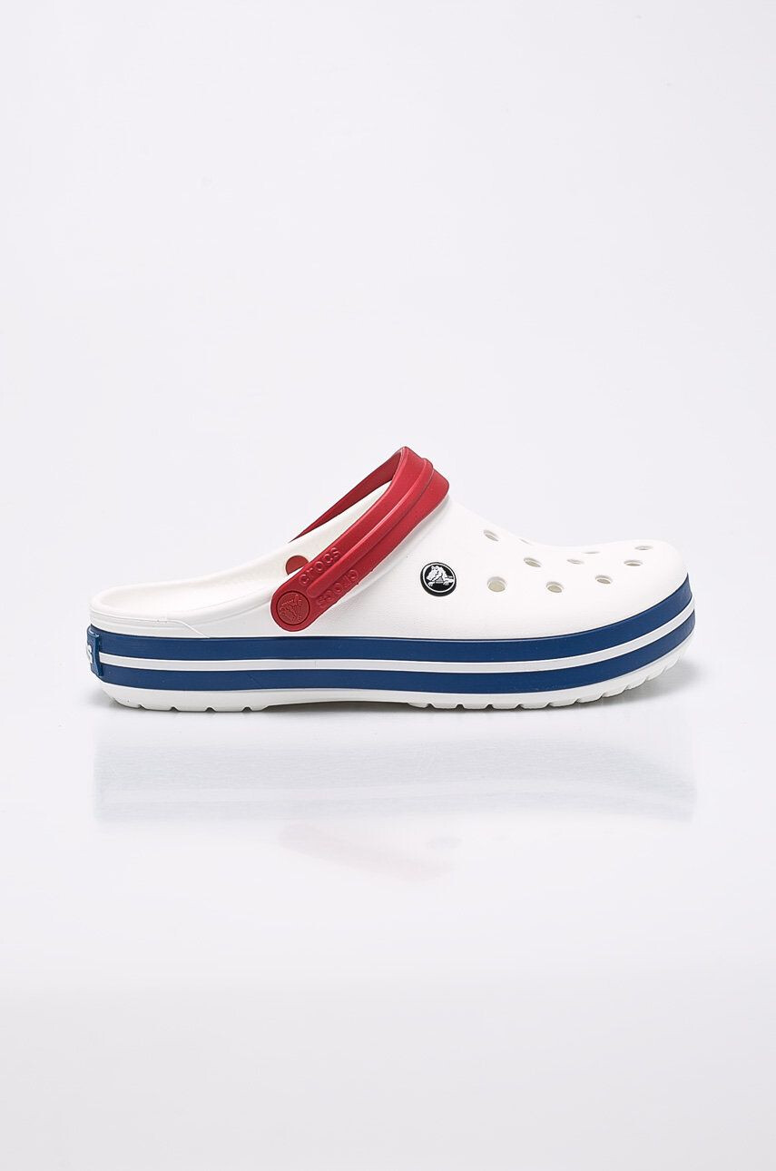 Crocs Pantofle CROCBAND 11016 pánské bílá barva - Pepit.cz