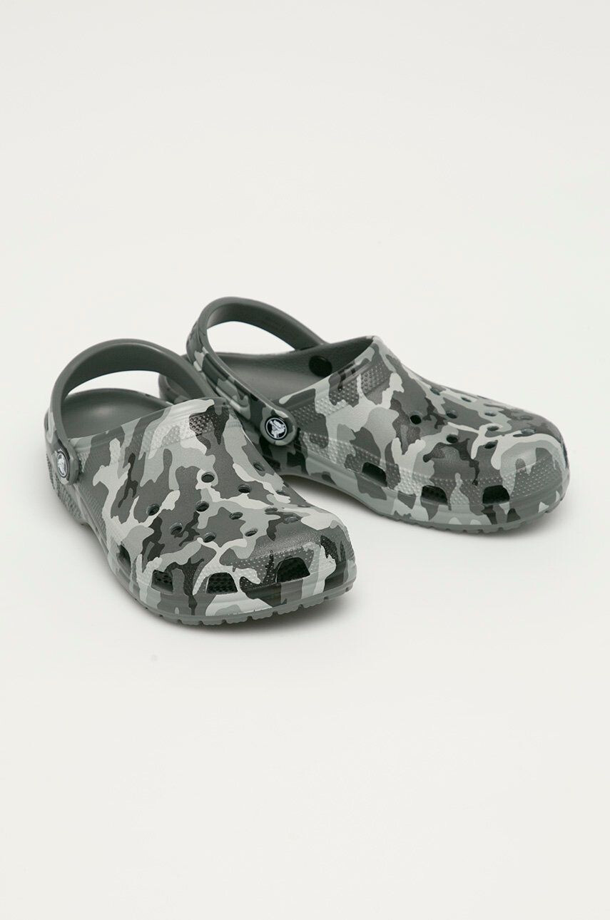 Crocs Pantofle pánské RINTED.CAMO.CLOG.206454-ARMYGREEN/ - Pepit.cz