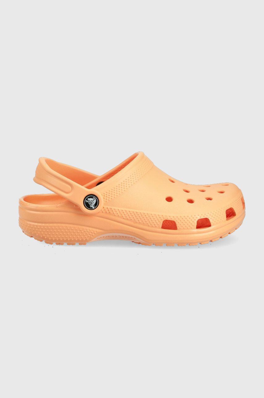 Crocs Pantofle oranžová barva - Pepit.cz