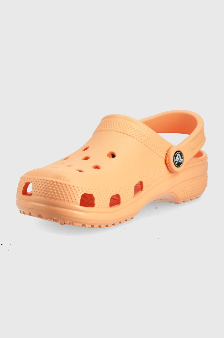 Crocs Pantofle oranžová barva - Pepit.cz