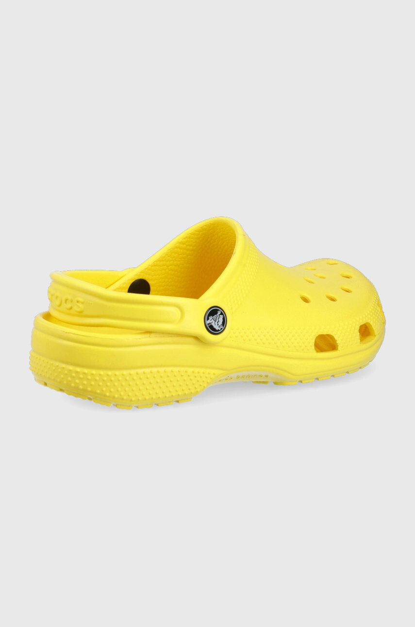 Crocs Pantofle žlutá barva - Pepit.cz