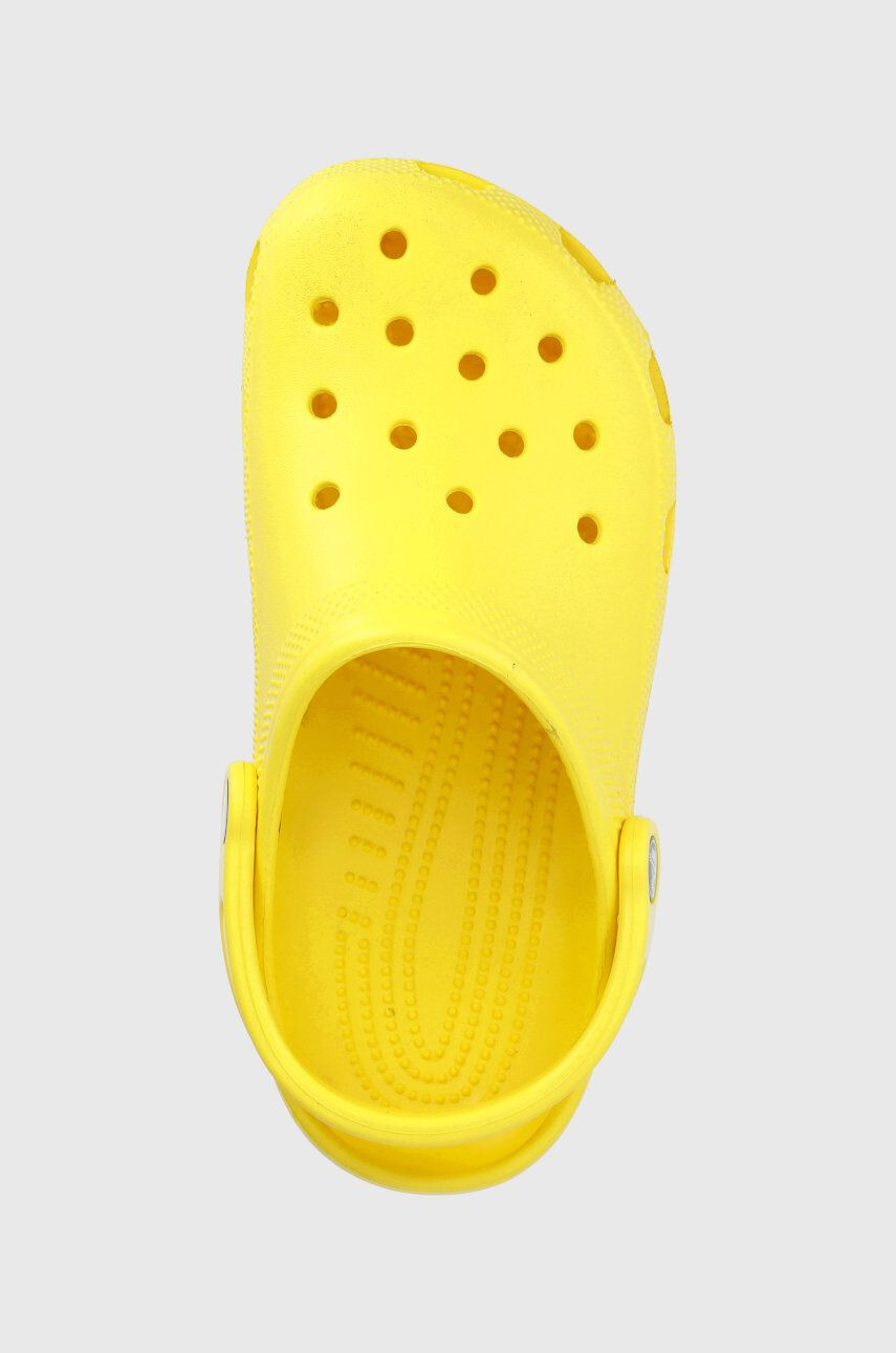 Crocs Pantofle žlutá barva - Pepit.cz