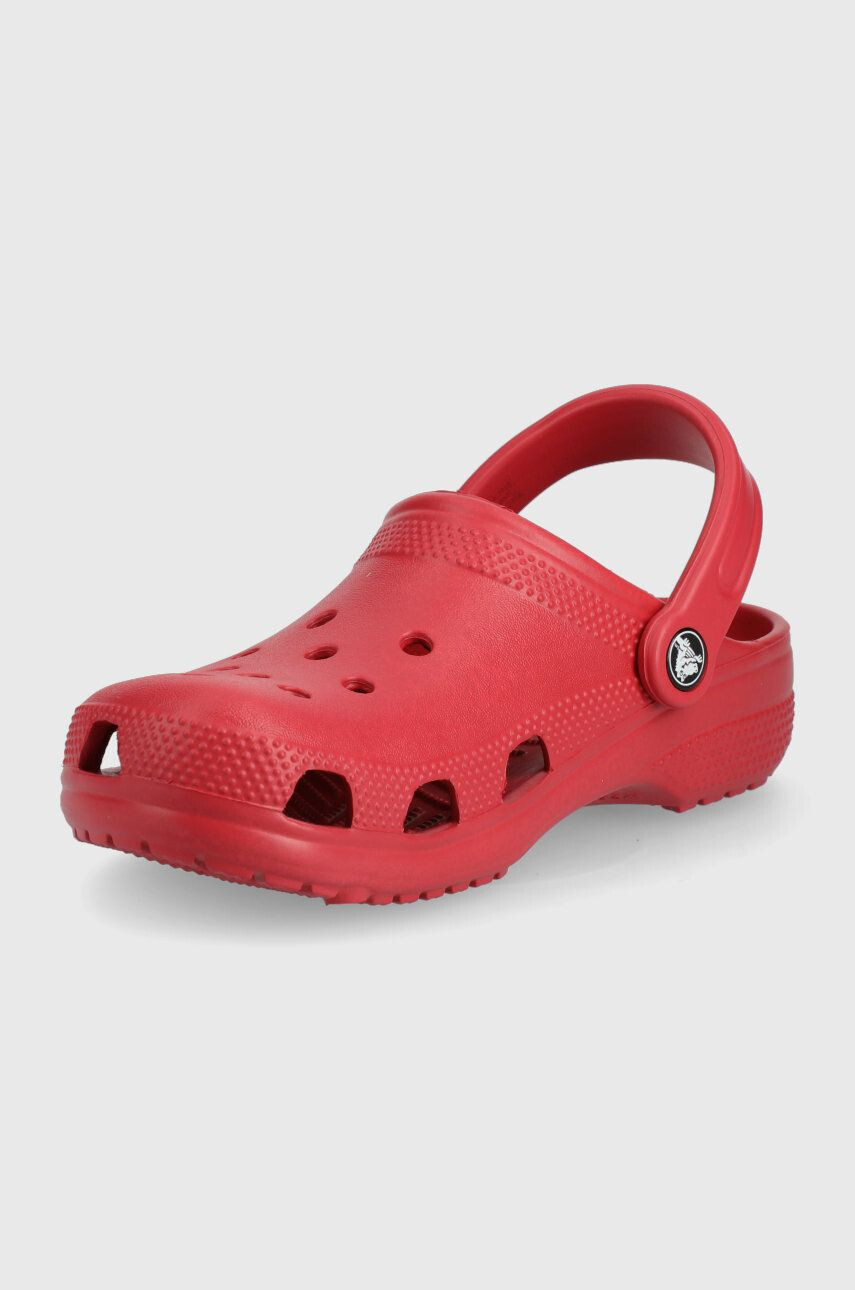 Crocs Pantofle červená barva - Pepit.cz