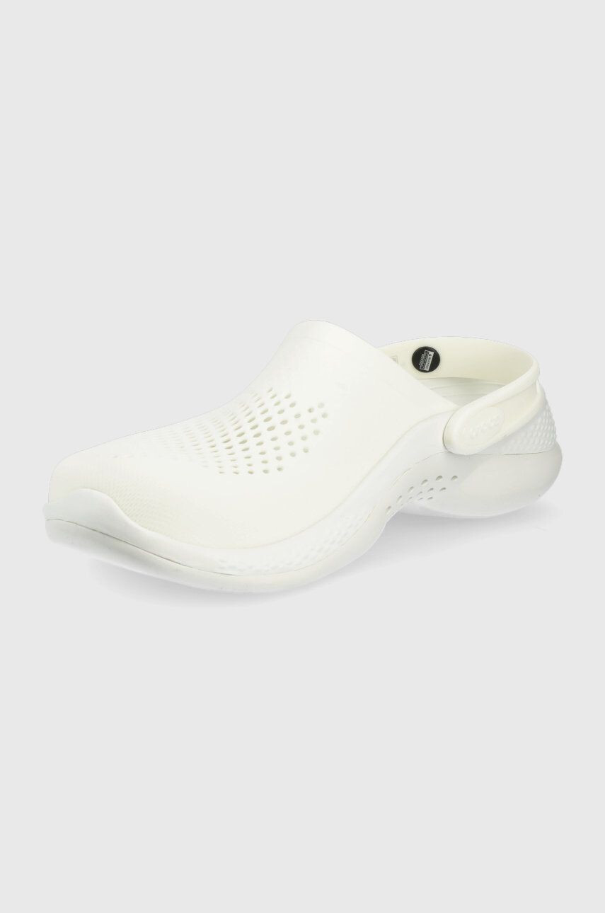 Crocs Pantofle LITERIDE 206708 bílá barva 206708.1CV-AL..WHT - Pepit.cz