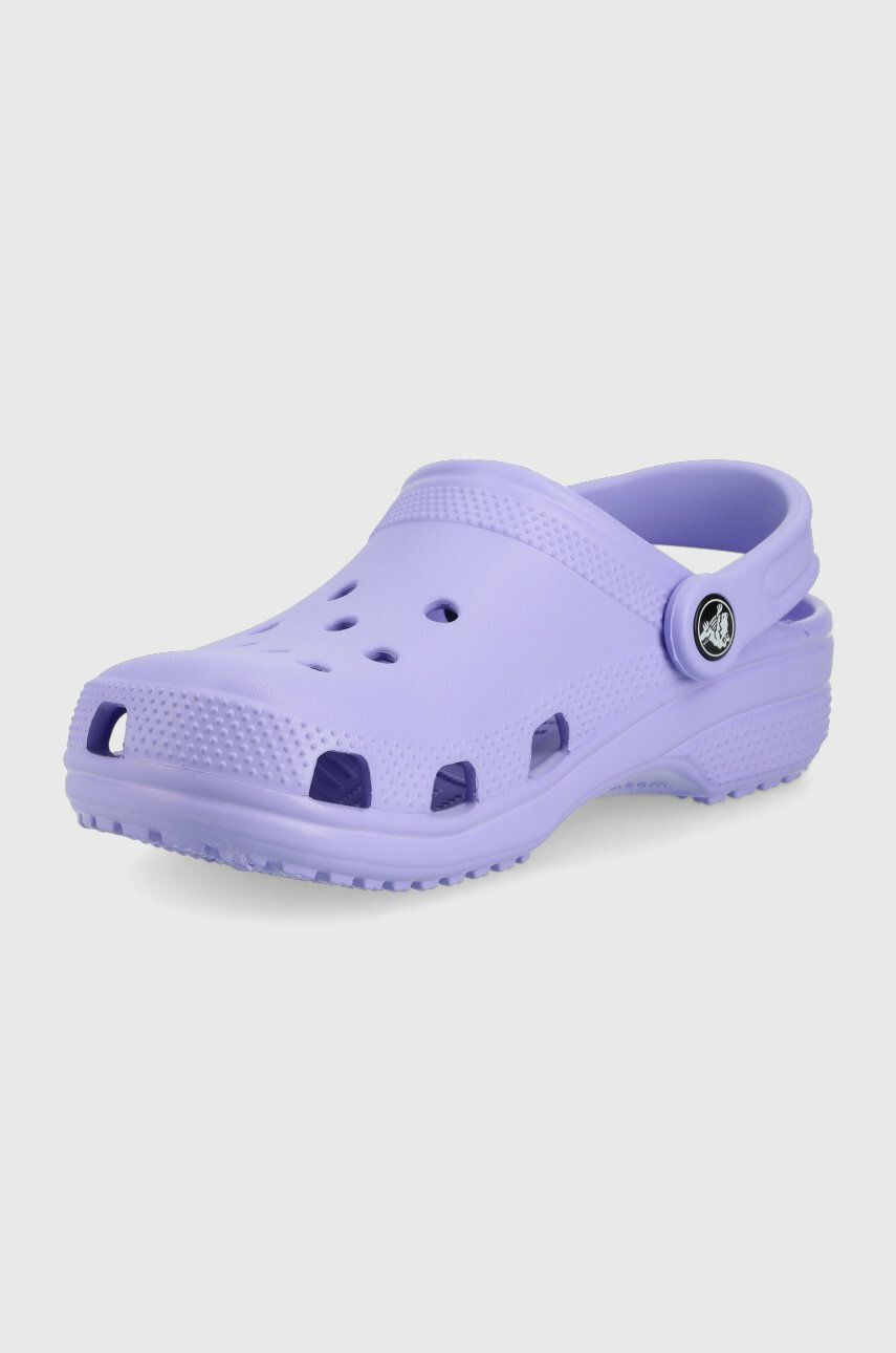 Crocs Pantofle fialová barva - Pepit.cz