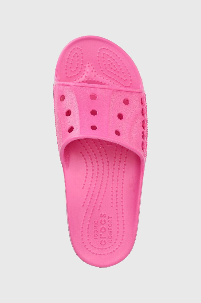 Crocs Pantofle Baya II Slide dámské růžová barva 208215 - Pepit.cz