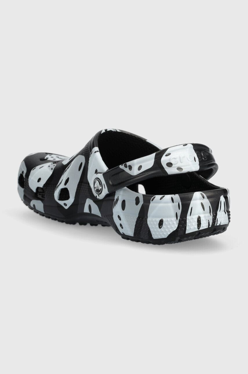 Crocs Pantofle Classic Dice Clog černá barva 208762 - Pepit.cz