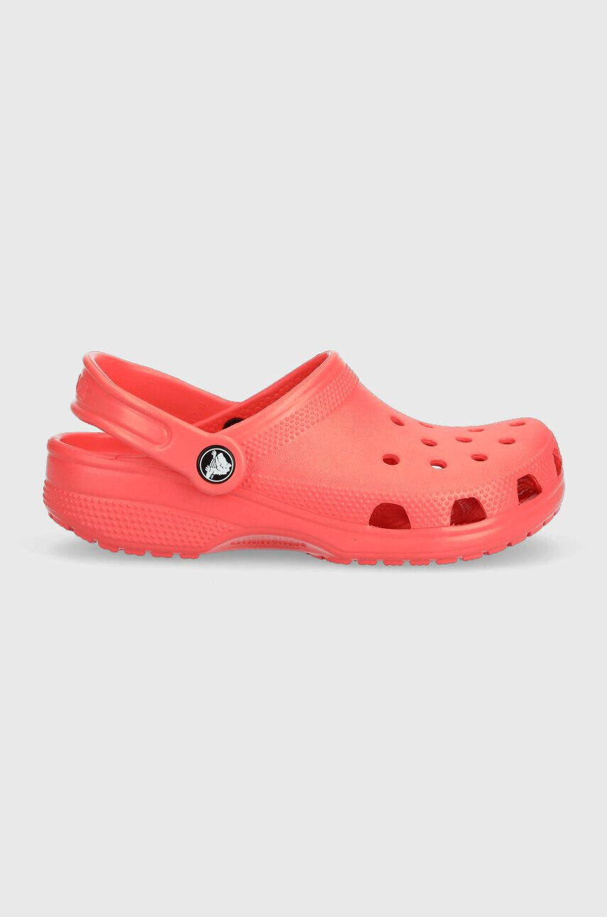 Crocs Pantofle CLASSIC KIDS CLOG červená barva - Pepit.cz