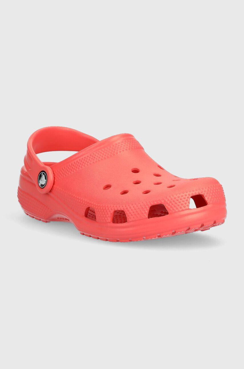 Crocs Pantofle CLASSIC KIDS CLOG červená barva - Pepit.cz