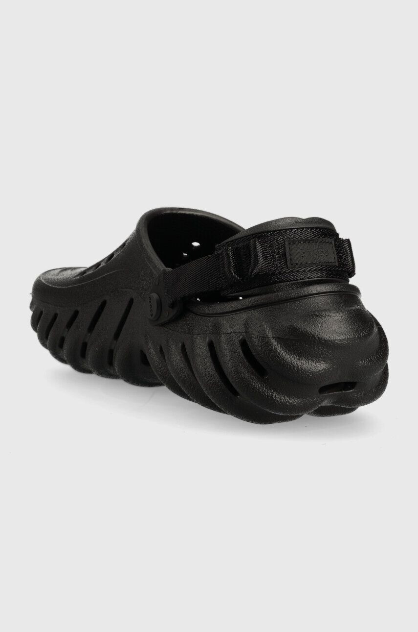 Crocs Pantofle Echo Clog černá barva 207937 - Pepit.cz