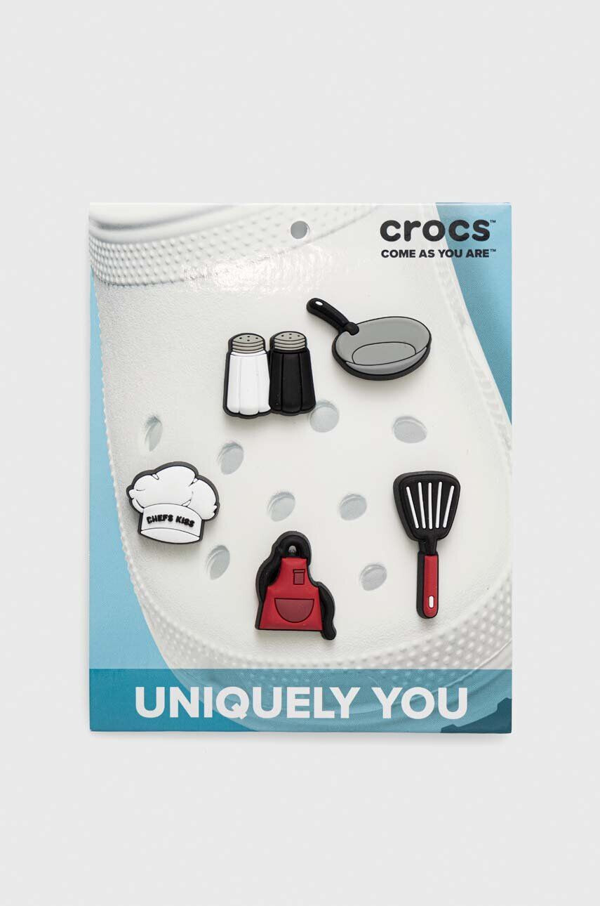 Crocs Připínačky na obuv Chef 5-pack 10009122 - Pepit.cz