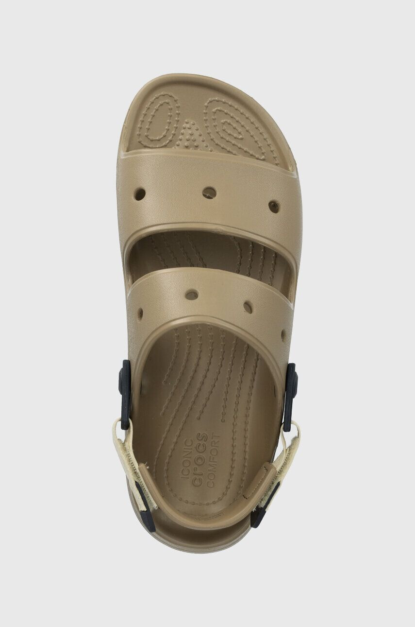 Crocs Sandály Classic All Terain Sandal pánské hnědá barva 207711.2F9-2F9 - Pepit.cz