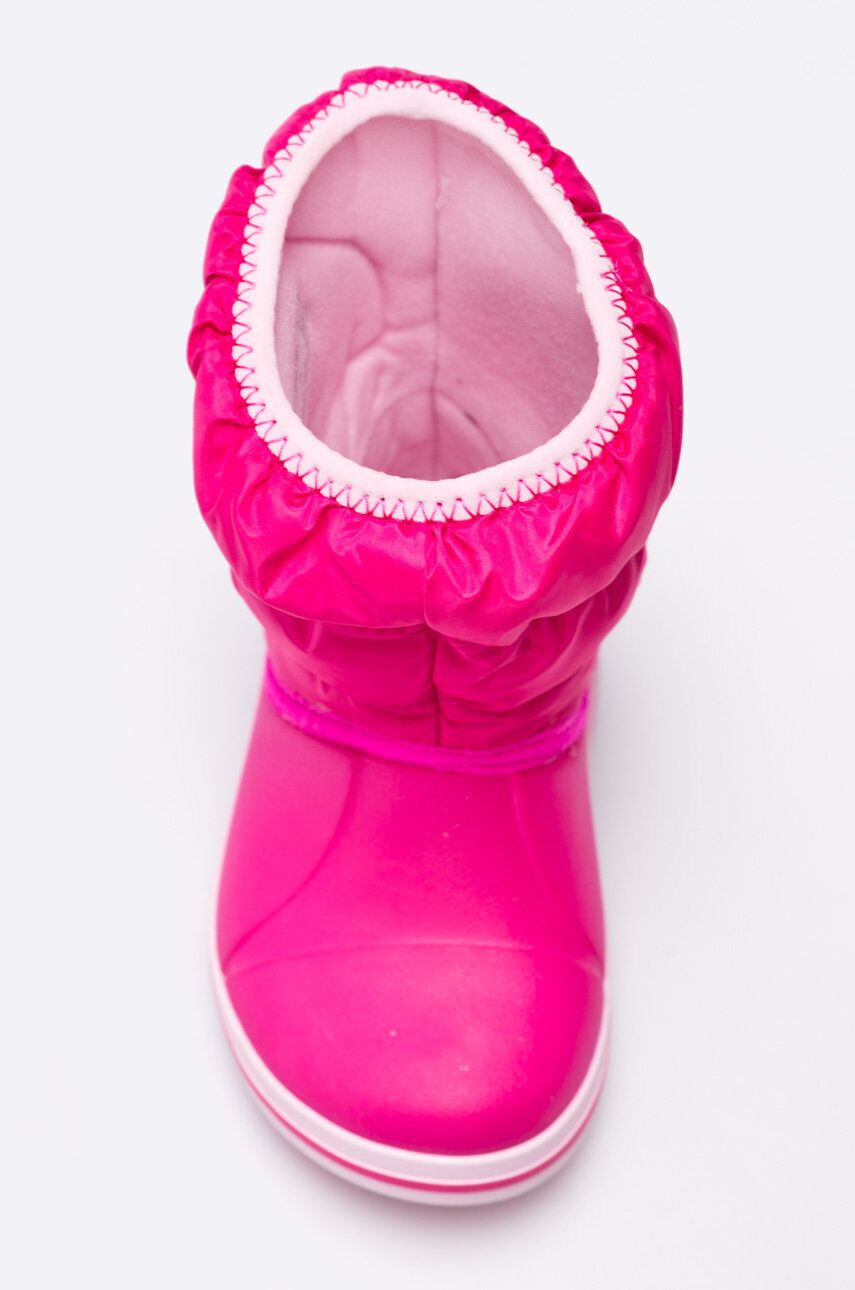 Crocs Zimní boty Winter Puff 14613 růžová barva - Pepit.cz