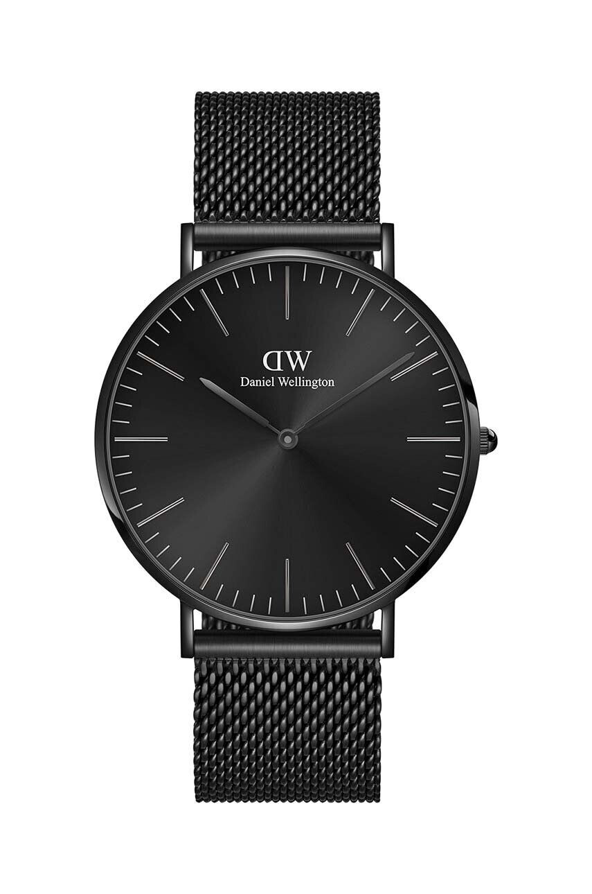 Daniel Wellington Hodinky černá barva - Pepit.cz