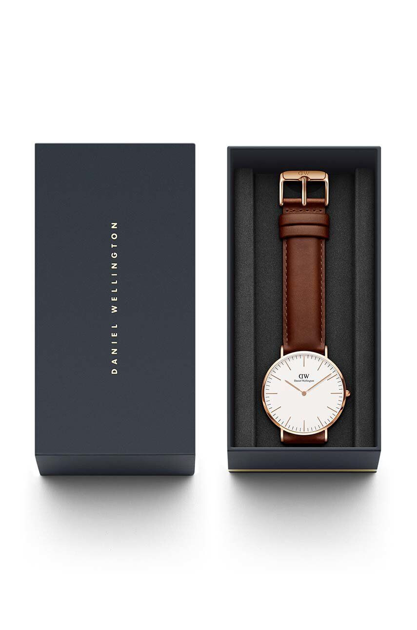 Daniel Wellington Hodinky Classic 40 St Mawes růžová barva - Pepit.cz