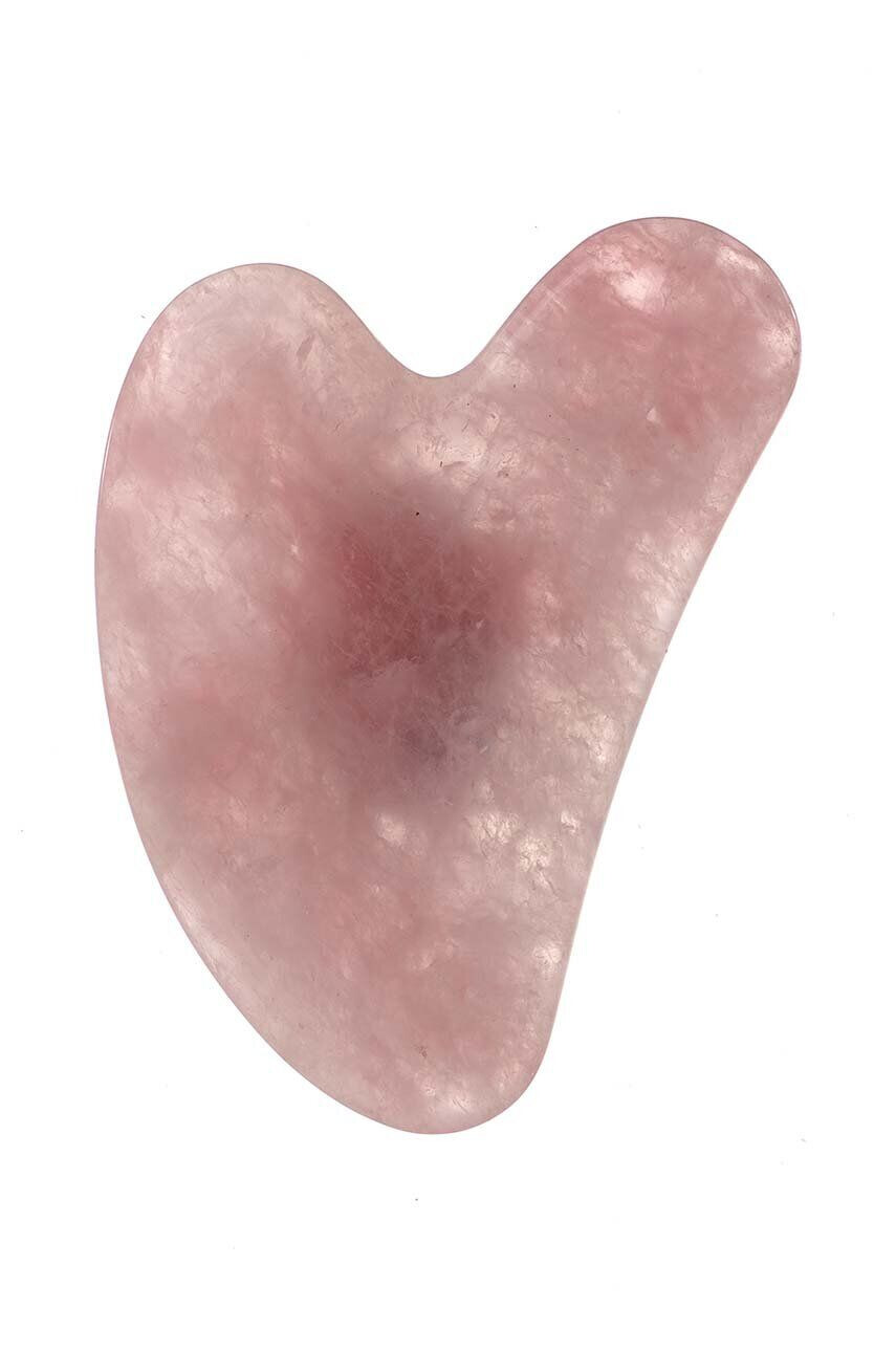 Danielle Beauty Masážní přístroj na obličej Gua Sha Rose Quartz - Pepit.cz