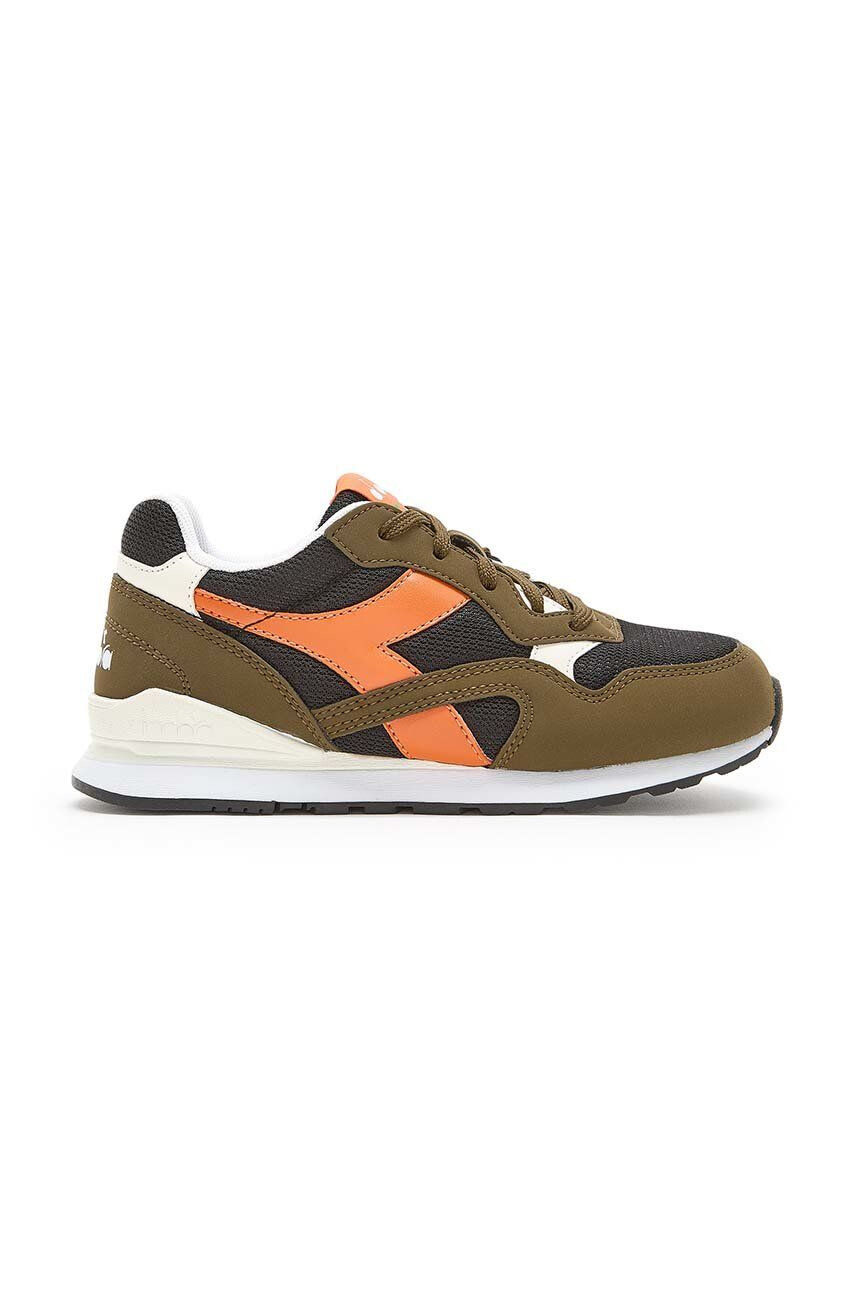 Diadora Dětské sneakers boty zelená barva - Pepit.cz