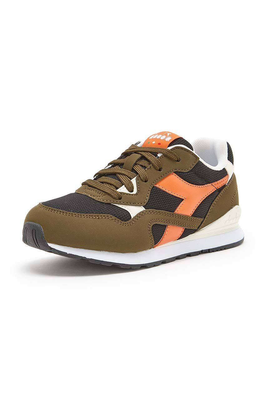 Diadora Dětské sneakers boty zelená barva - Pepit.cz