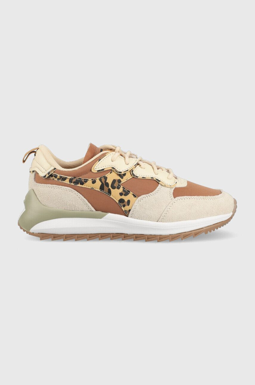 Diadora Sneakers boty Jolly Animalier béžová barva - Pepit.cz