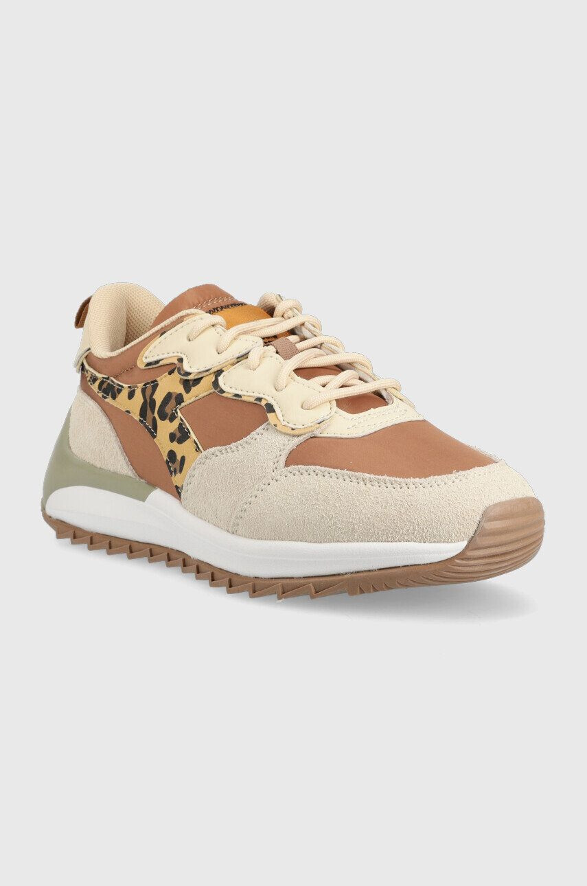 Diadora Sneakers boty Jolly Animalier béžová barva - Pepit.cz