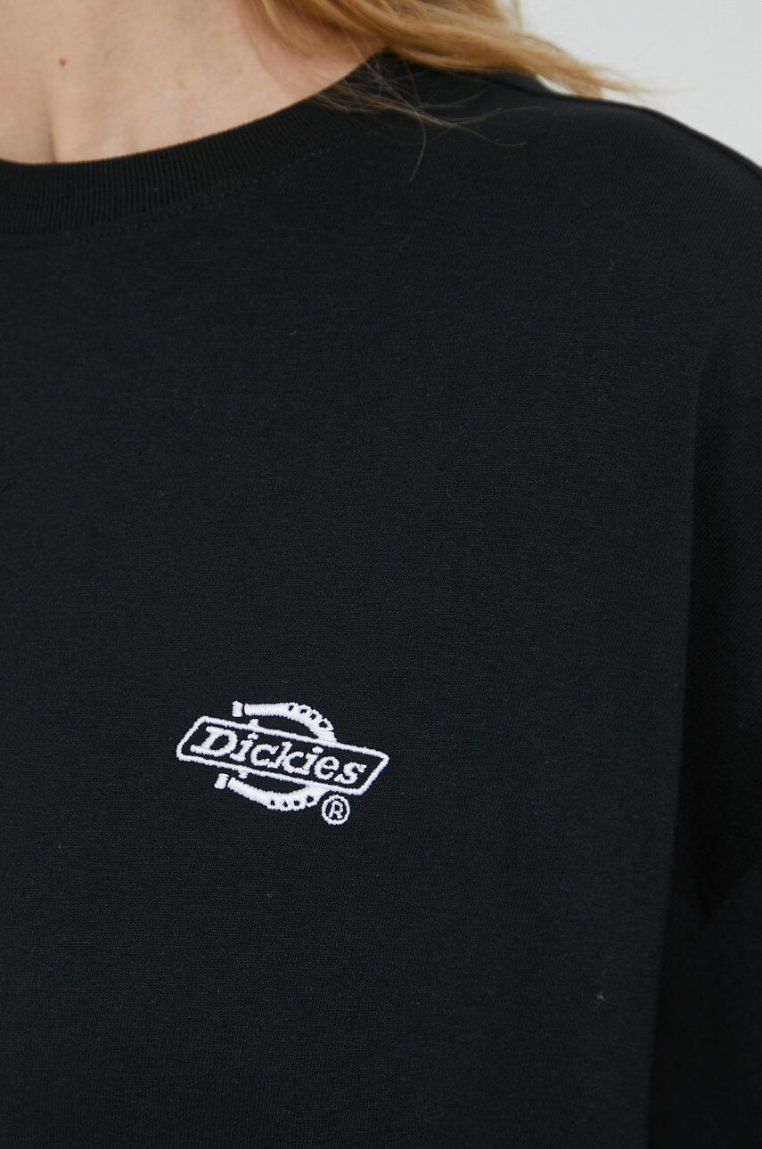 Dickies Bavlněné tričko černá barva DK0A4Y1BBLK1-BLACK - Pepit.cz