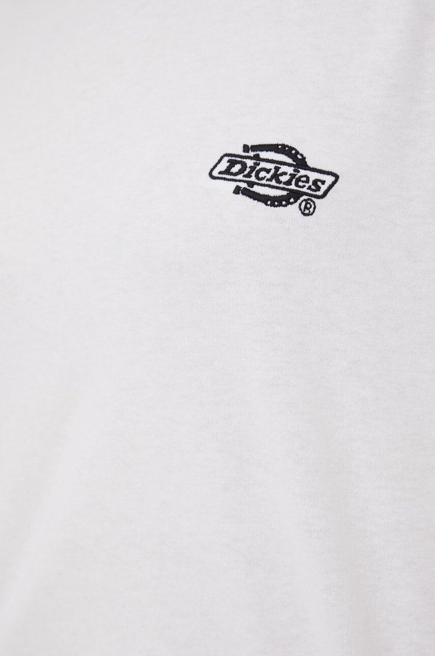 Dickies Bavlněné tričko bílá barva DK0A4Y1BWHX1-WHITE - Pepit.cz