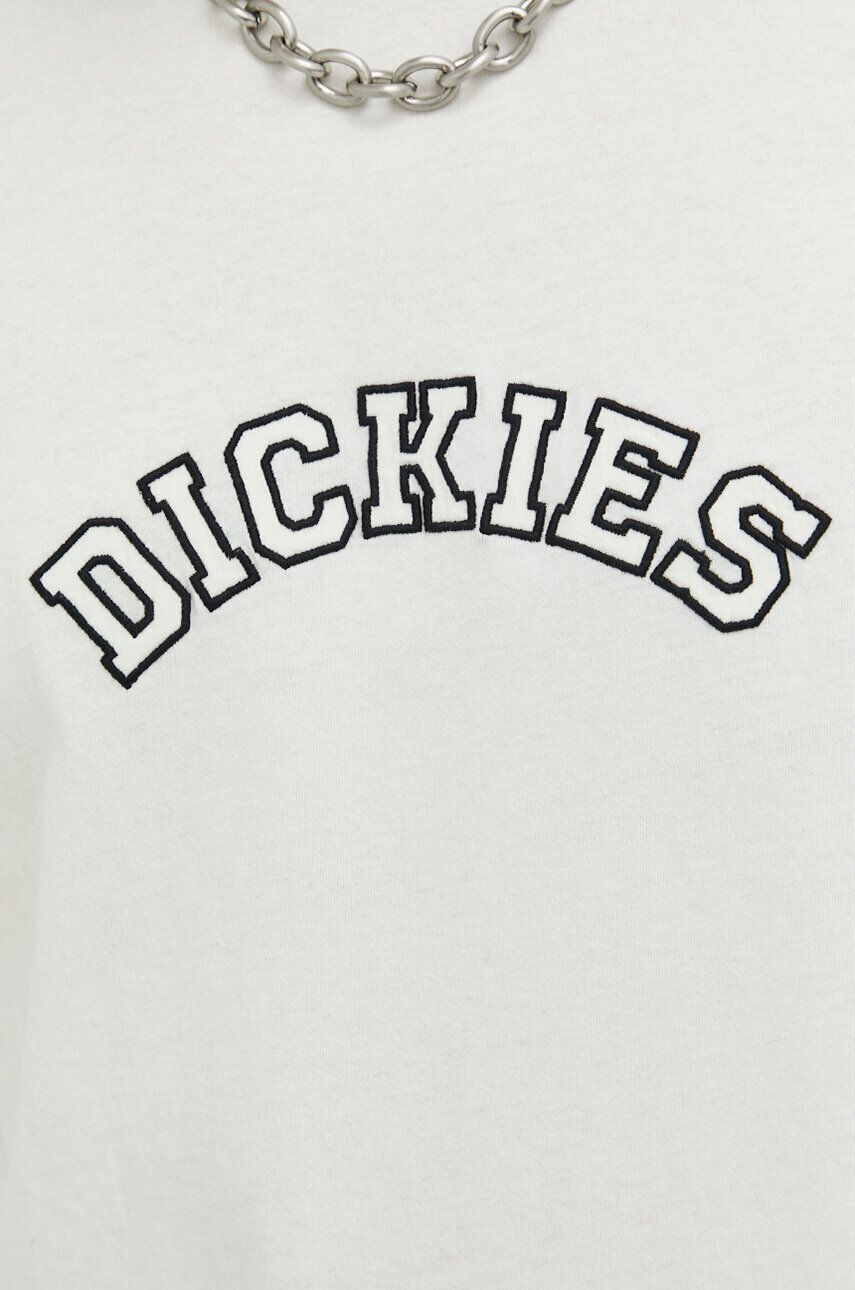 Dickies Bavlněné tričko béžová barva s aplikací - Pepit.cz