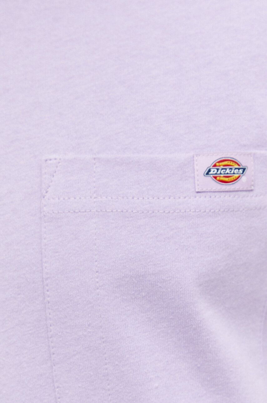 Dickies Bavlněné tričko fialová barva - Pepit.cz