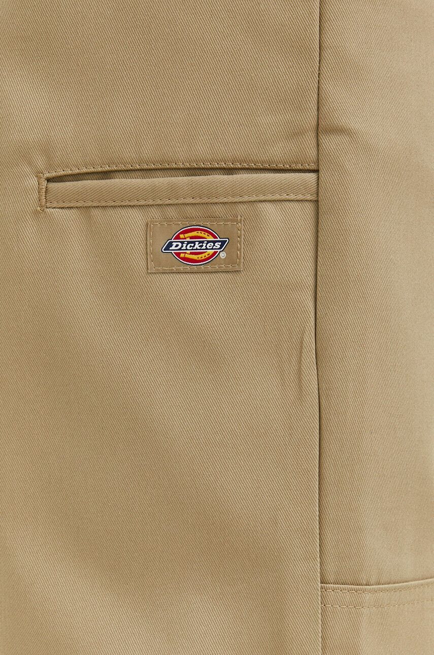 Dickies Kalhoty pánské zelená barva jednoduché DK0A4XK3KHK1-KHAKI - Pepit.cz