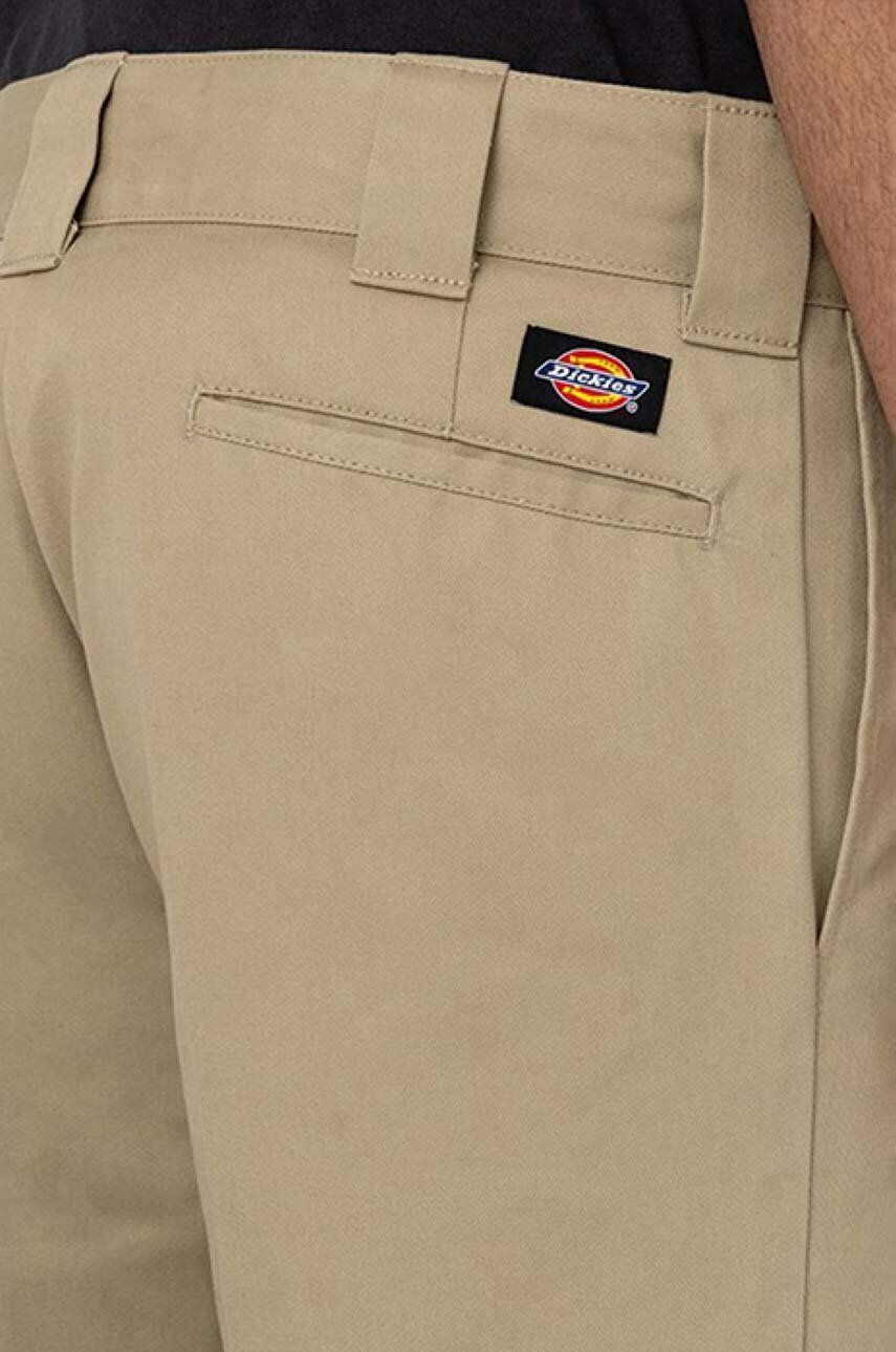 Dickies Kalhoty Work Pant Rec pánské béžová barva jednoduché DK0A4XK9KHK-brown - Pepit.cz