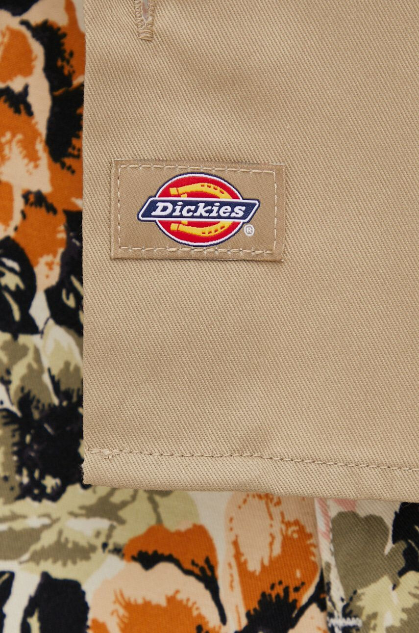 Dickies Košile dámská černá barva regular s klasickým límcem - Pepit.cz