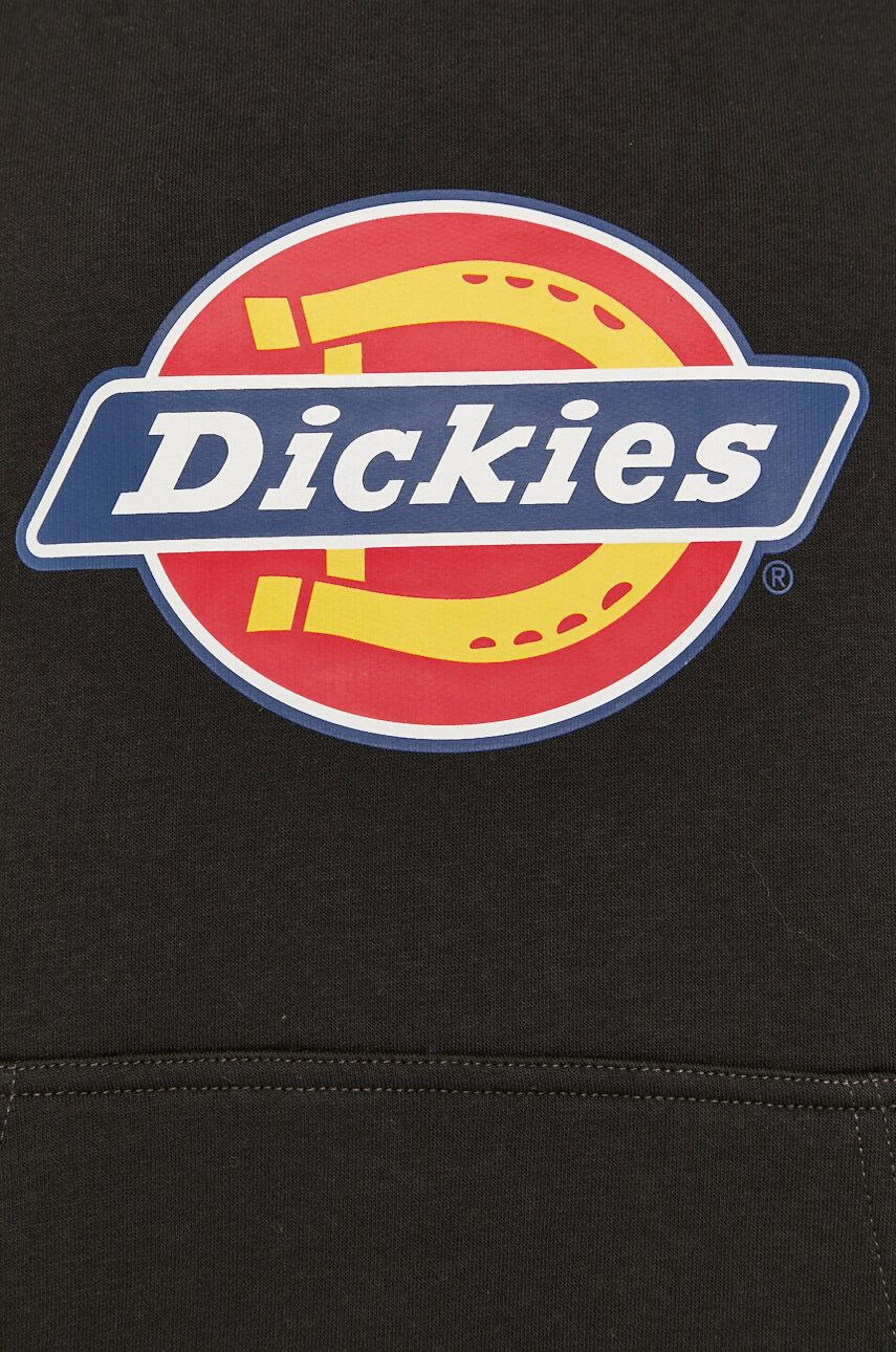 Dickies Mikina dámská černá barva s potiskem DK0A4XCCBLK-BLACK - Pepit.cz