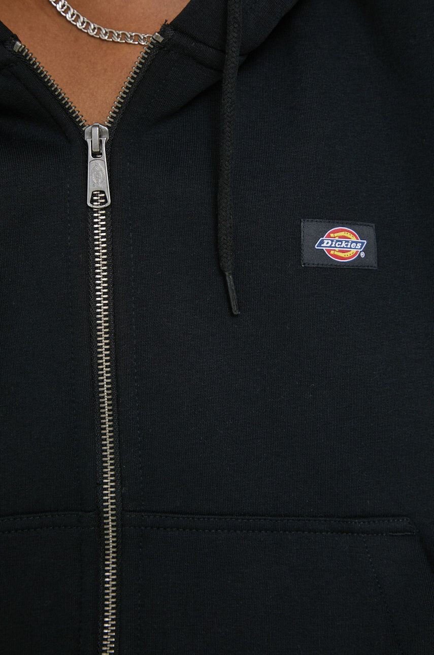 Dickies Mikina dámská černá barva s aplikací - Pepit.cz