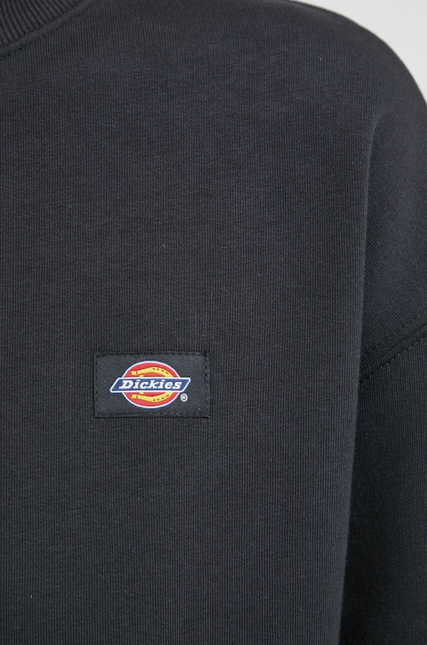 Dickies Mikina dámská černá barva s aplikací - Pepit.cz