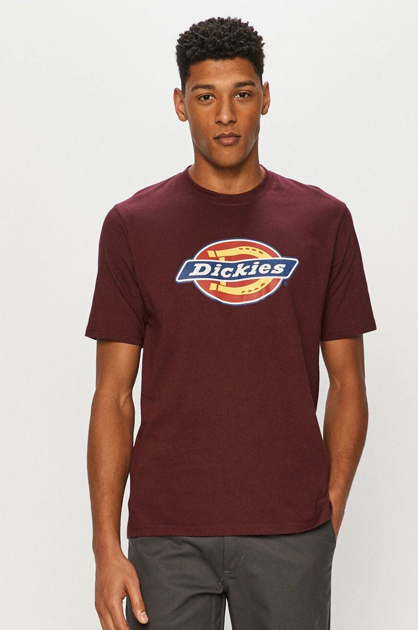 Dickies Tričko vínová barva - Pepit.cz