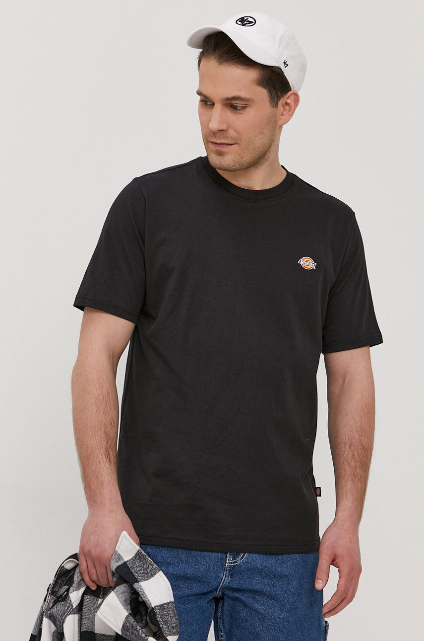 Dickies Tričko pánské černá barva hladké DK0A4XDBBLK-BLACK - Pepit.cz