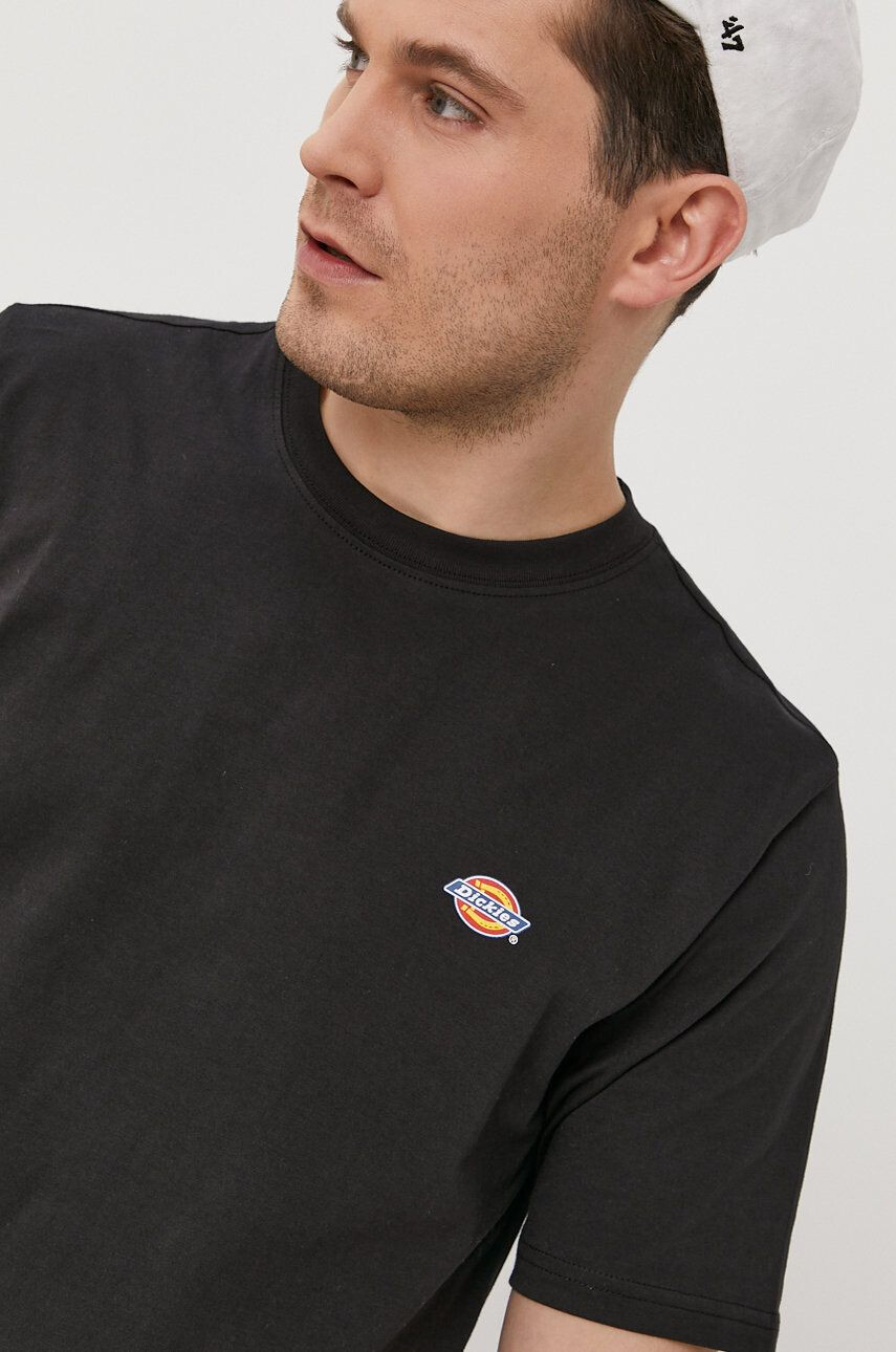 Dickies Tričko pánské černá barva hladké DK0A4XDBBLK-BLACK - Pepit.cz